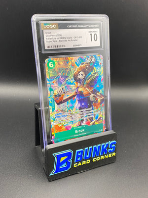 Brook Super Rare Parallel OP15-032 CGC 10