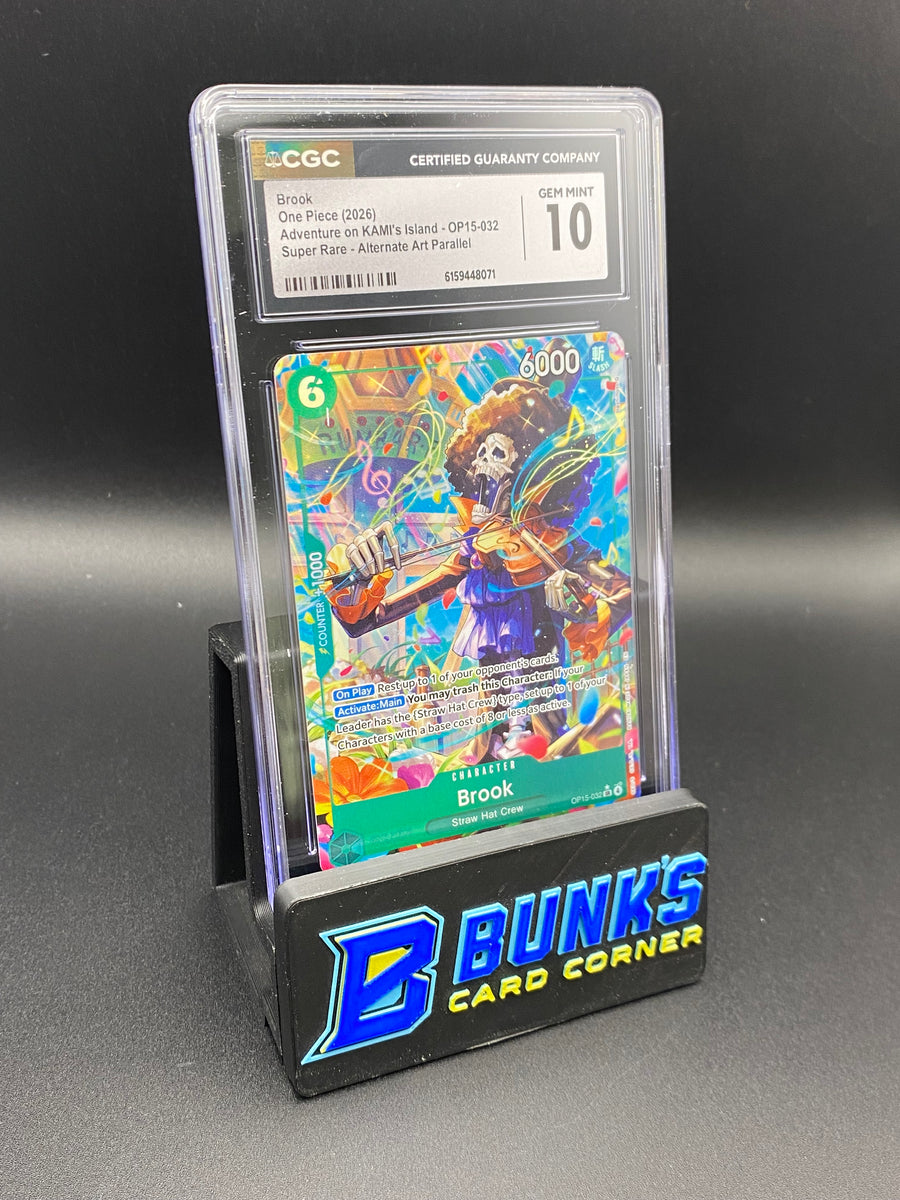 Brook Super Rare Parallel OP15-032 CGC 10