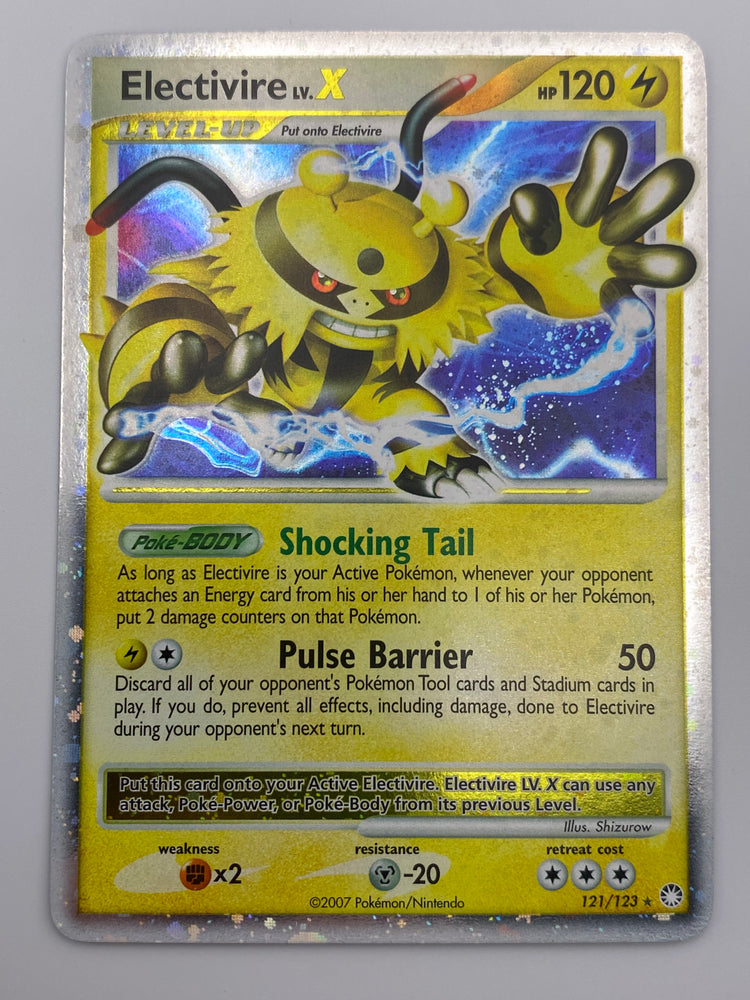 Electivire Lv. X Holo Mysterious Treasures NM