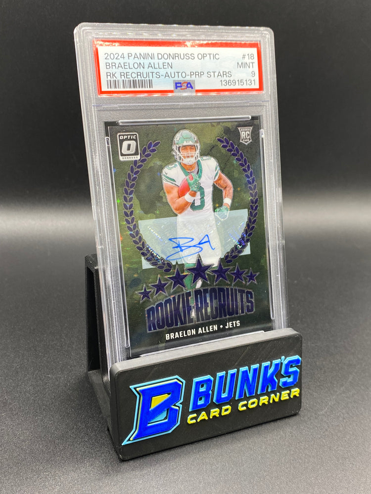 2024 Braelon Allen Rc Recruits Auto Stars 14/25 PSA 9