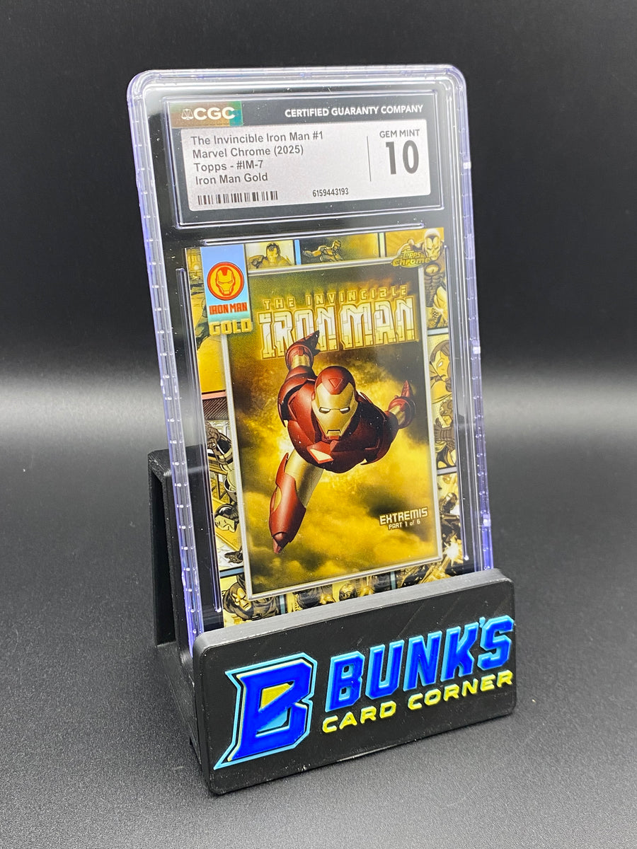 The Invincible Iron Man Gold Topps CGC 10