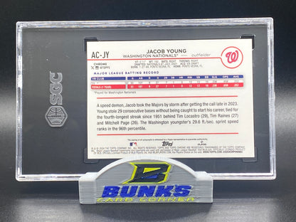 2024 Jacob Young AUTOGRAPHED 135/299 (Box B6)