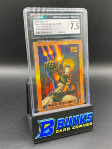 War Machine Bronze Holofoil 10/10 Marvel CGC 7.5