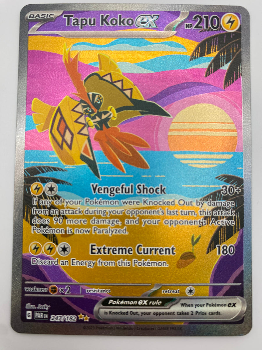 Tapu Koko EX SIR Paradox Rift NM
