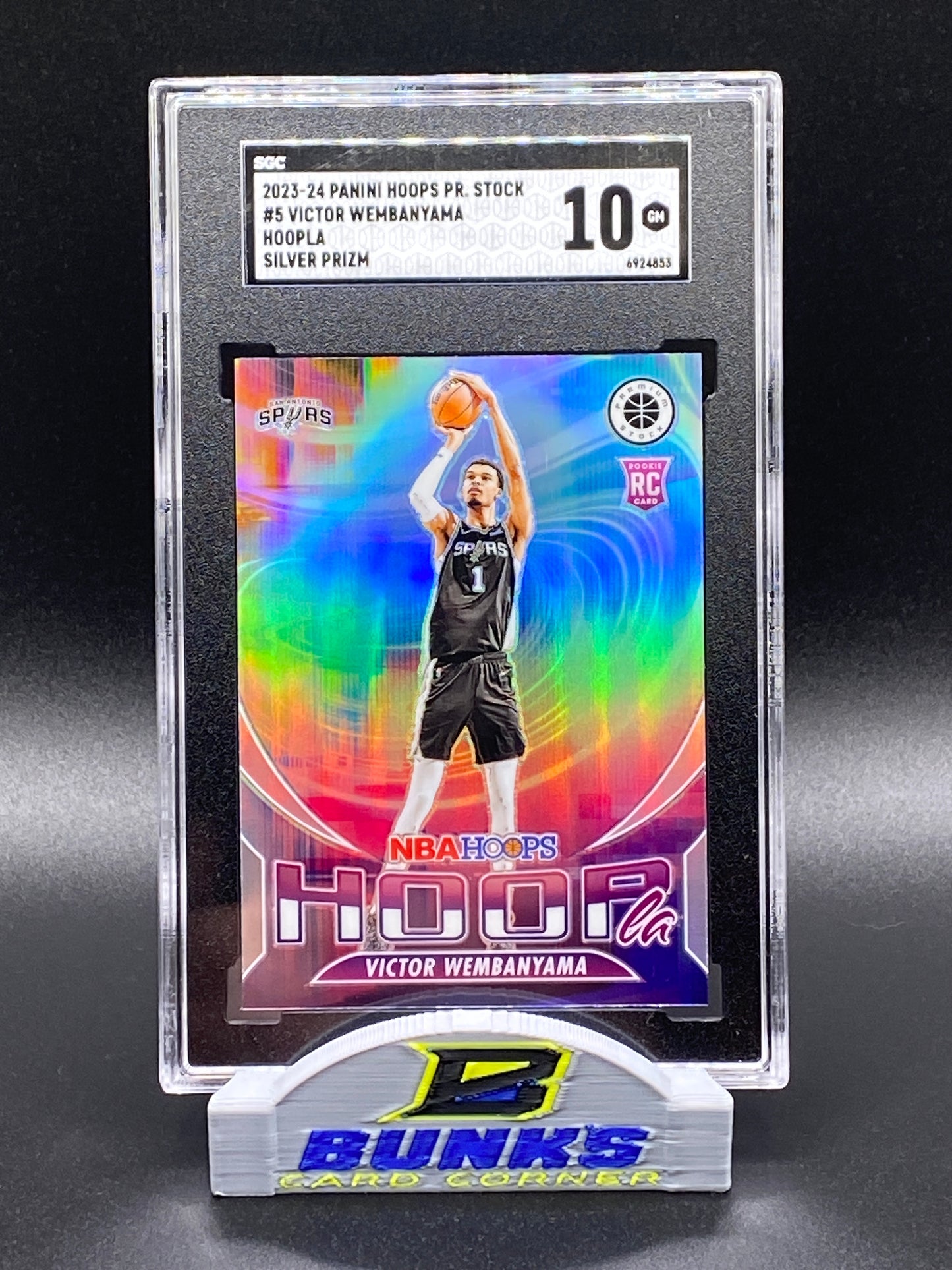 2023-24 Victor Wembanyama Rookie Card (Box B4)