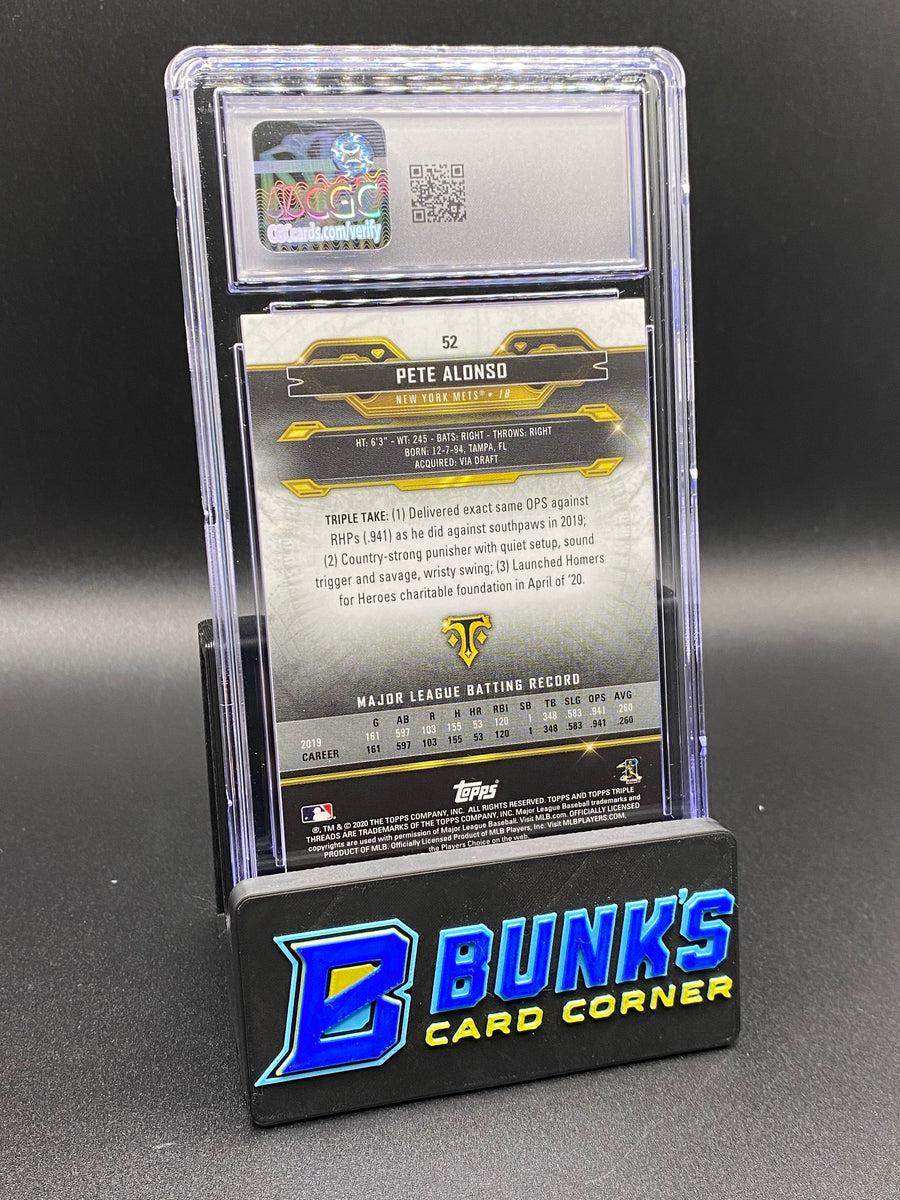 2020 Pete Alonso Gold 31/99 CGC 10