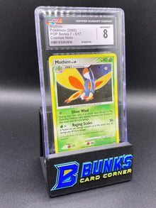Mothim Cosmos Holo POP Series 7 CGC 8