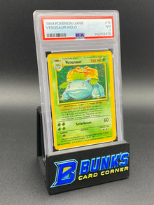 Venusaur Holo Base Set PSA 7