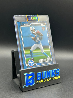 2026 Carnell Tate Topps Team Border Rc SSP