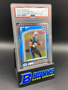 2024 Jonathon Brooks Football Emoji PSA 10