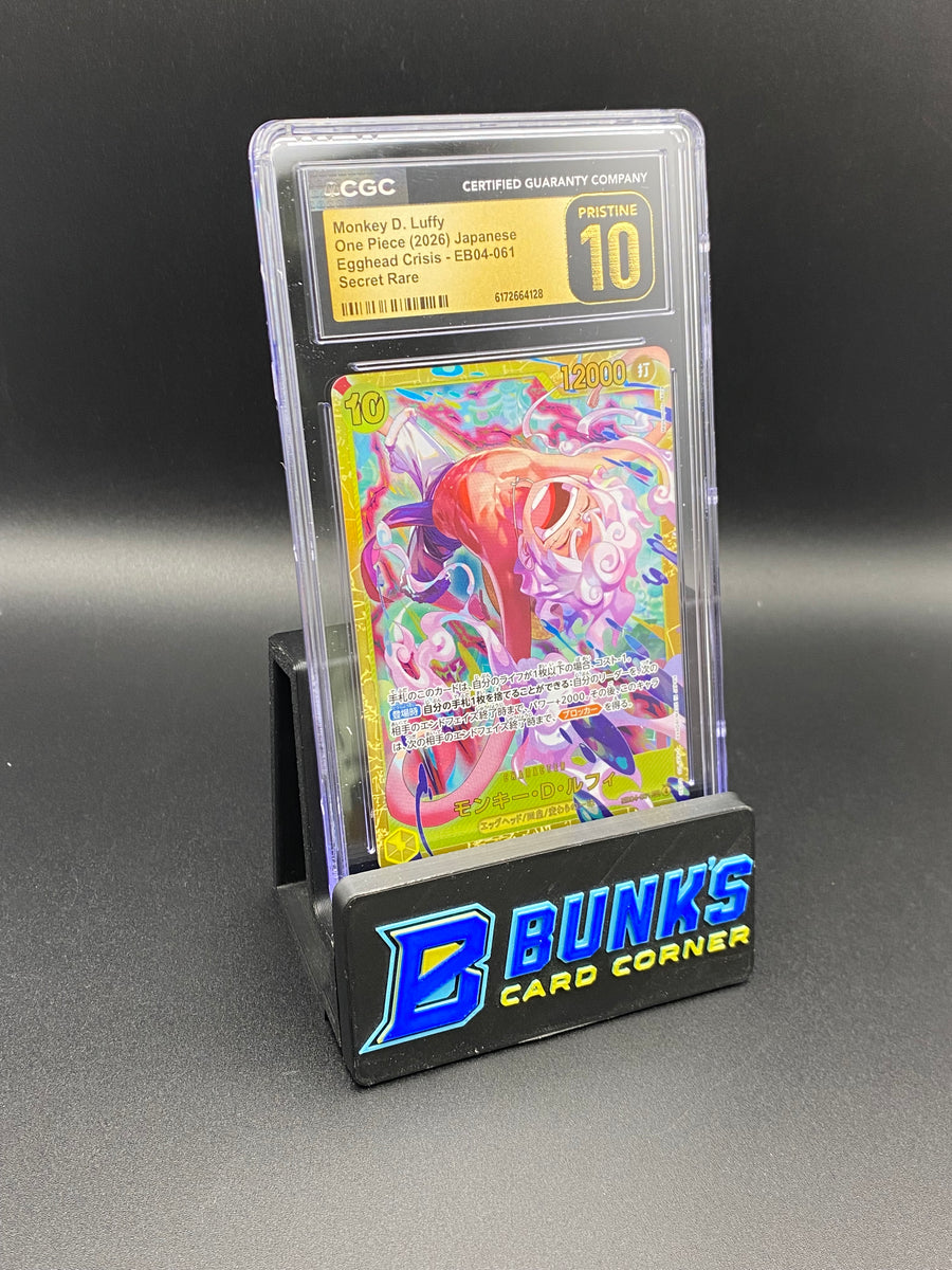 Monkey D. Luffy Secret Rare EB04-061 CGC PRISTINE 10 Japanese