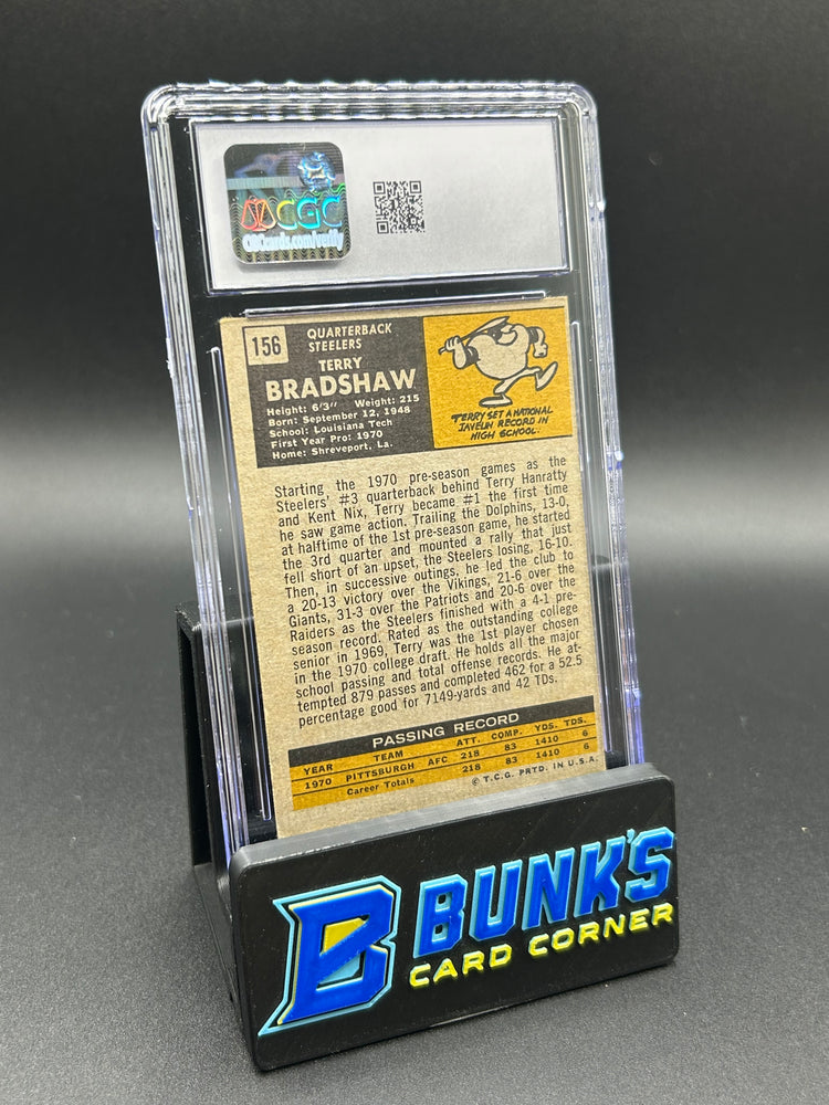 1971 Terry Bradshaw Topps CGC 3.5