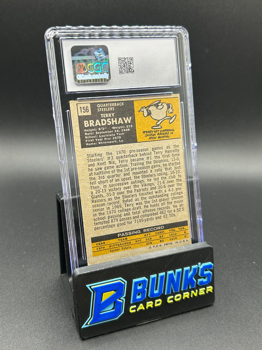 1971 Terry Bradshaw Topps CGC 3.5