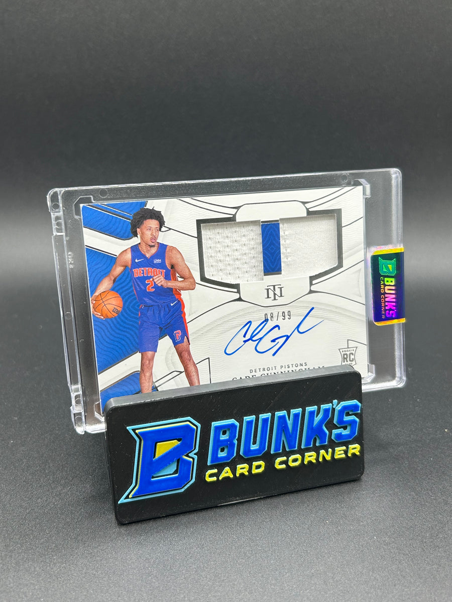 2021-22 Cade Cunningham True National Treasures RPA Rc Auto 8/99