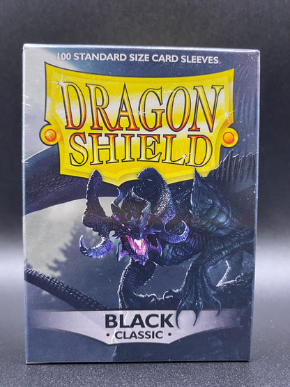 Dragon Shield 100 Sleeves Classic Black