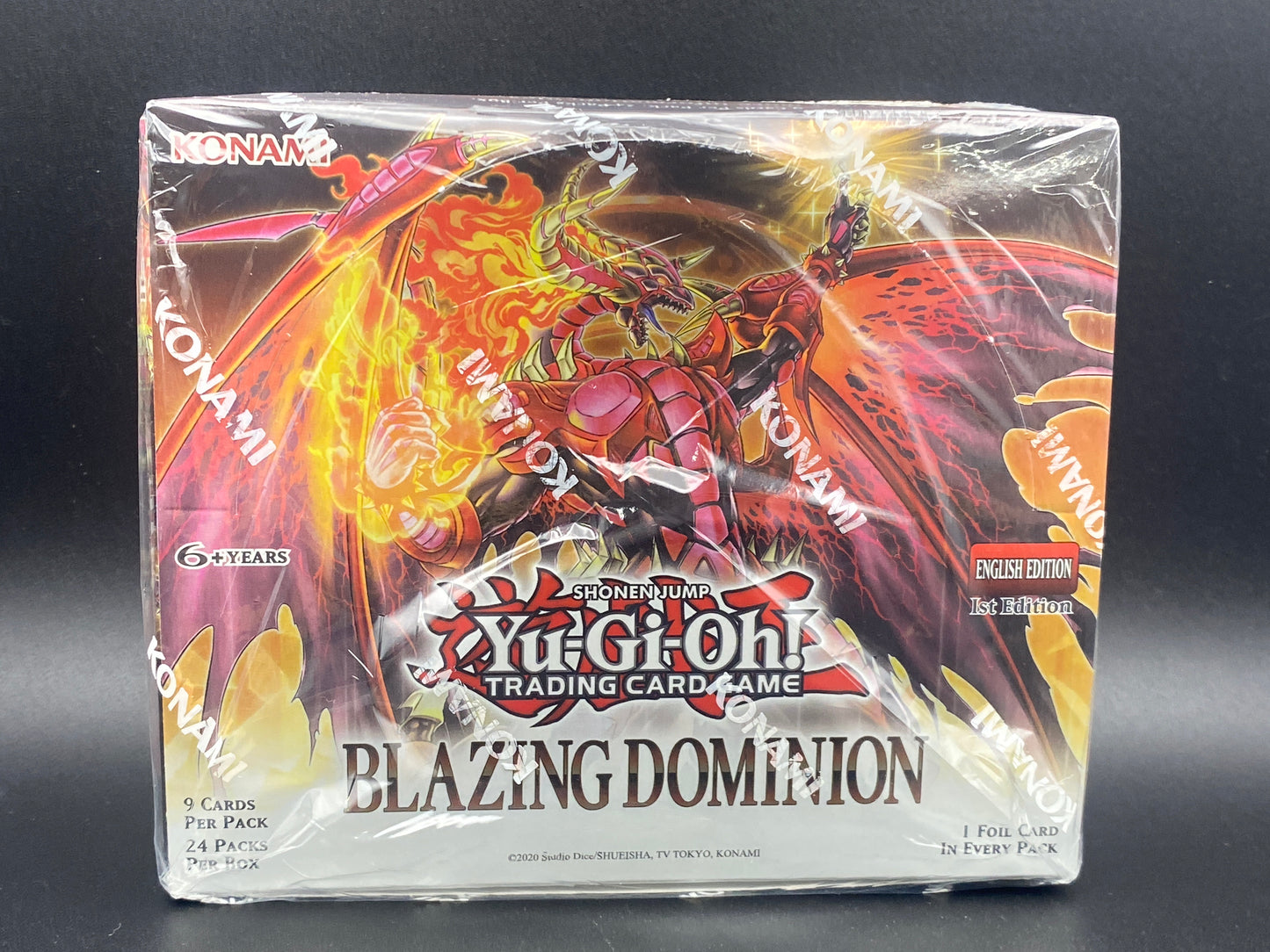 Yugioh blazing dominion booster box