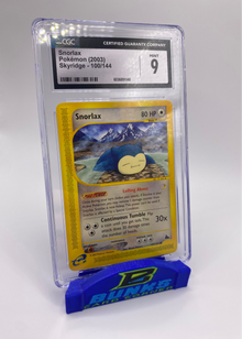 CGC 9 Snorlax 2003 Skyridge