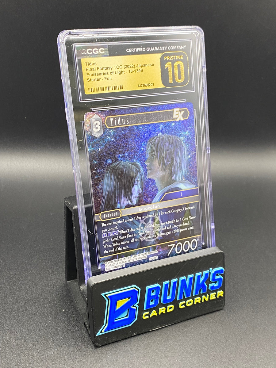 Tidus Starter Foil CGC PRISTINE 10