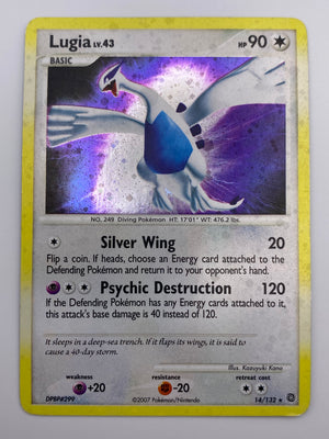 Lugia Lv. 43 Holo Secret Wonders LP