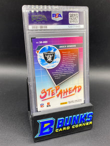 2025 Brock Bowers Step Ahead PSA 8