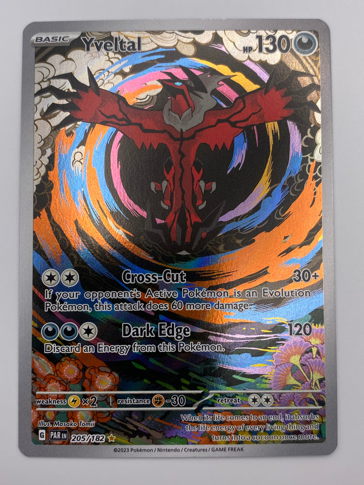 Yveltal Illustration Rare Paradox Rift NM