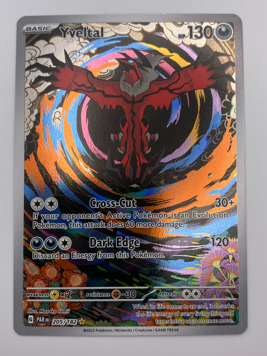 Yveltal Illustration Rare Paradox Rift NM