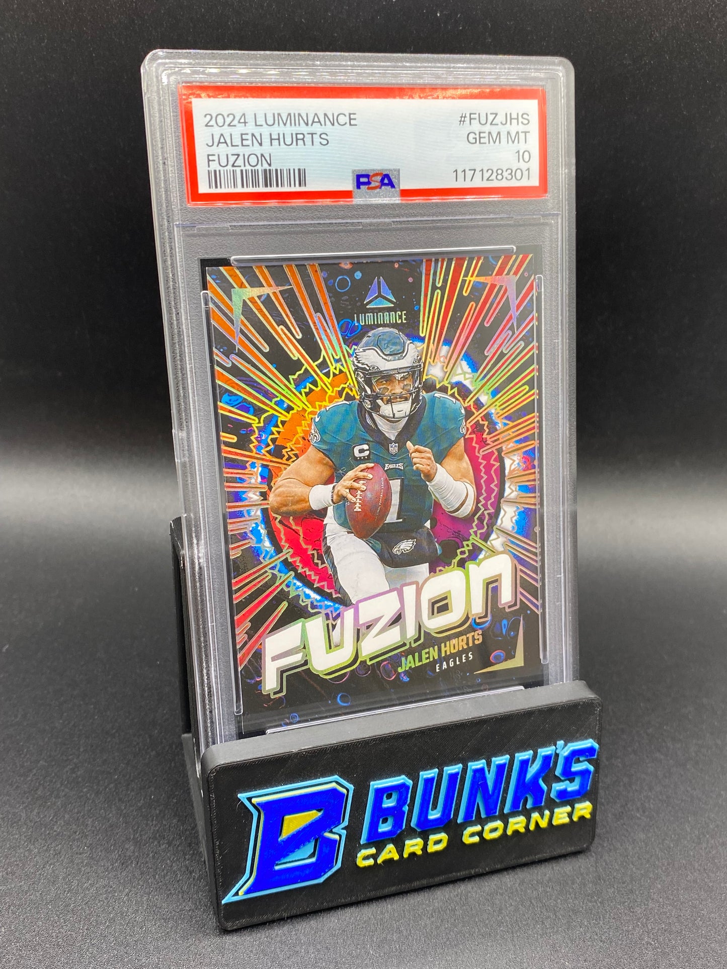 2024 Jalen Hurts Fuzion PSA 10