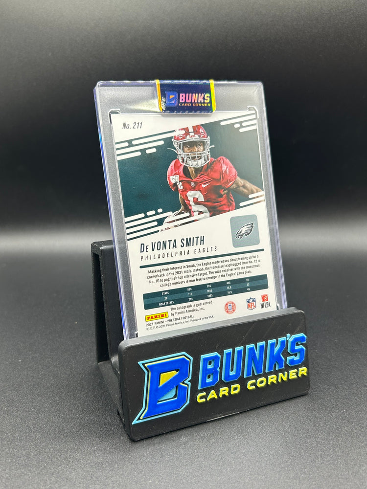 2021 Devonta Smith Panini Prestige Rc Auto