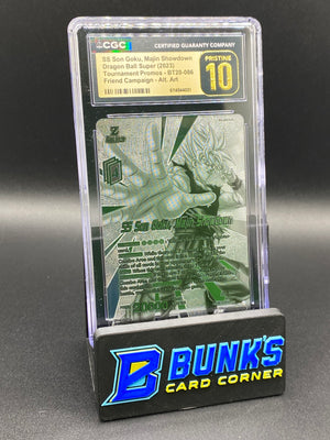 SS Son Goku, Majin Showdown Promo CGC PRISTINE 10