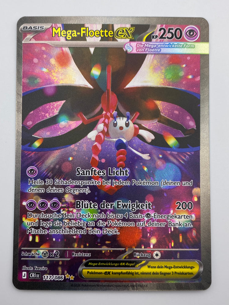 Mega Floette Ex SIR Chaos Rising NM