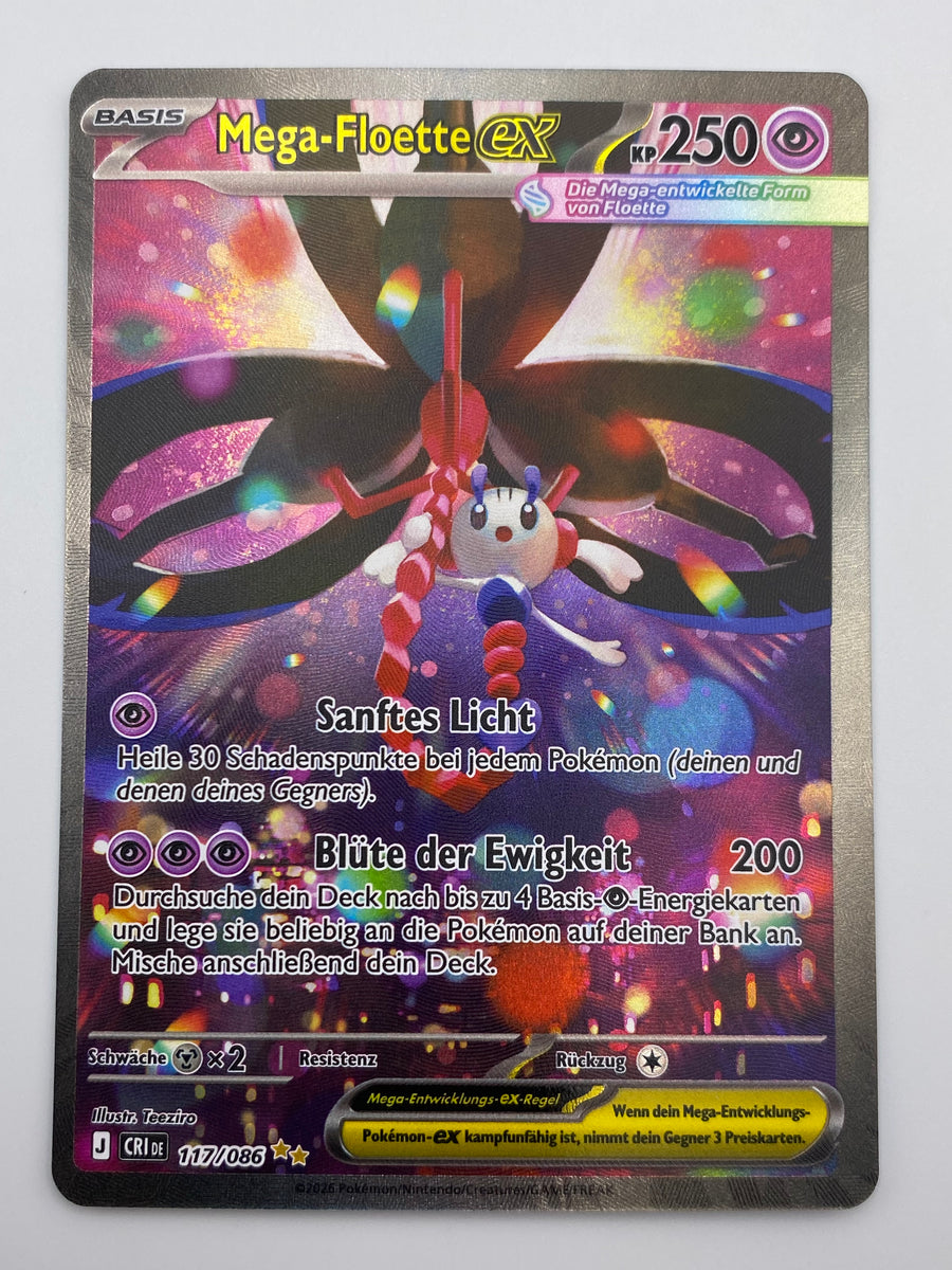 Mega Floette Ex SIR Chaos Rising NM
