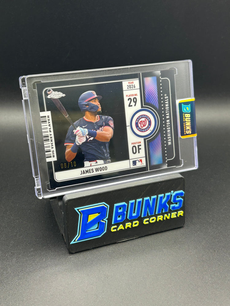 2026 James Wood Topps Chrome Big Ticket 8/10