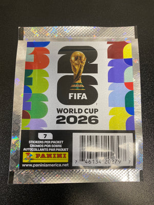 2026 FIFA World Cup Sticker Packet (7 Stickers)