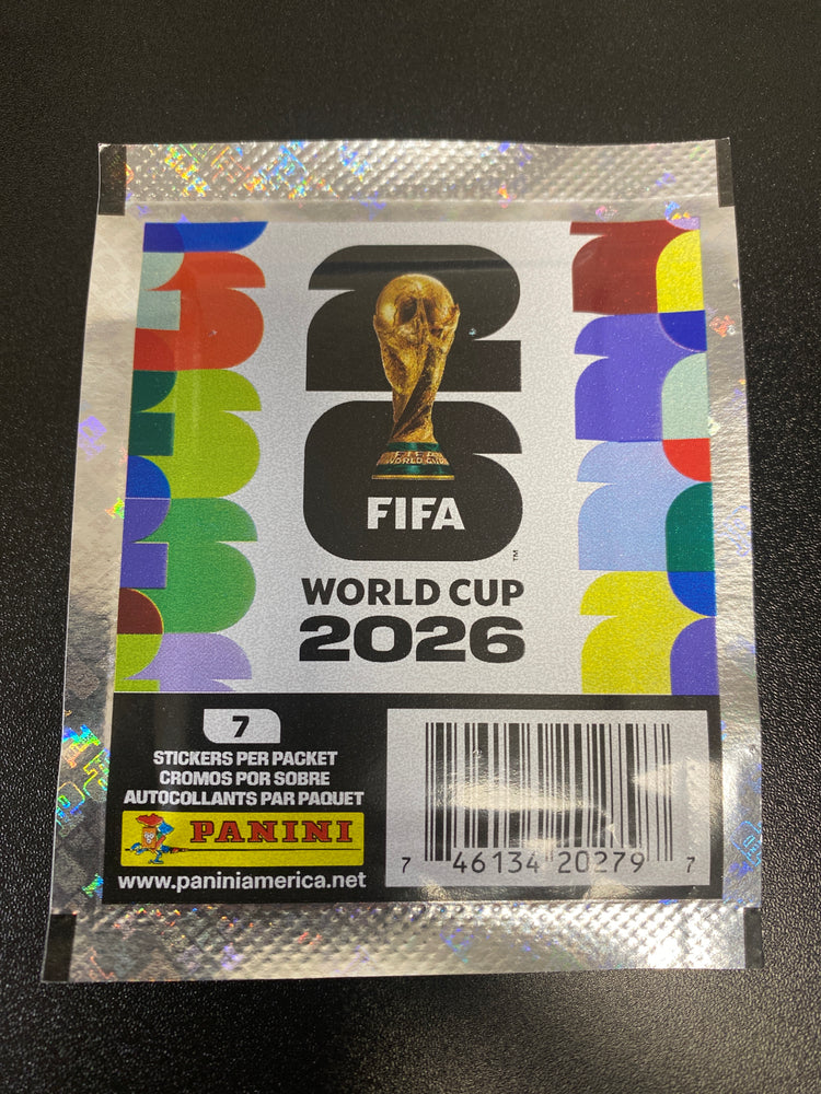 2026 FIFA World Cup Sticker Packet (7 Stickers)
