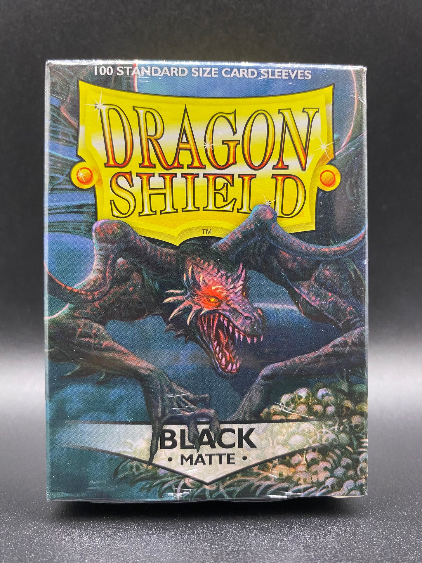Dragon Shield 100 Sleeves Matte Black