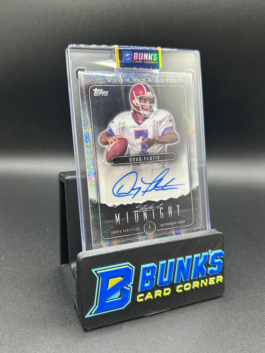 2024 Doug Flutie Topps Stroke of Midnight Auto