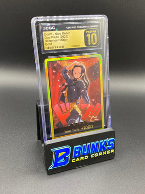Don!! Nico Robin CGC Pristine 10
