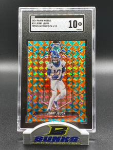 2024 Jerry Jeudy Tessellation Prizm 6/15 SGC 10 (Box 13)