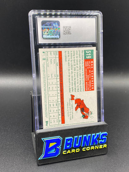 2008 Max Scherzer Rc CGC 9.5