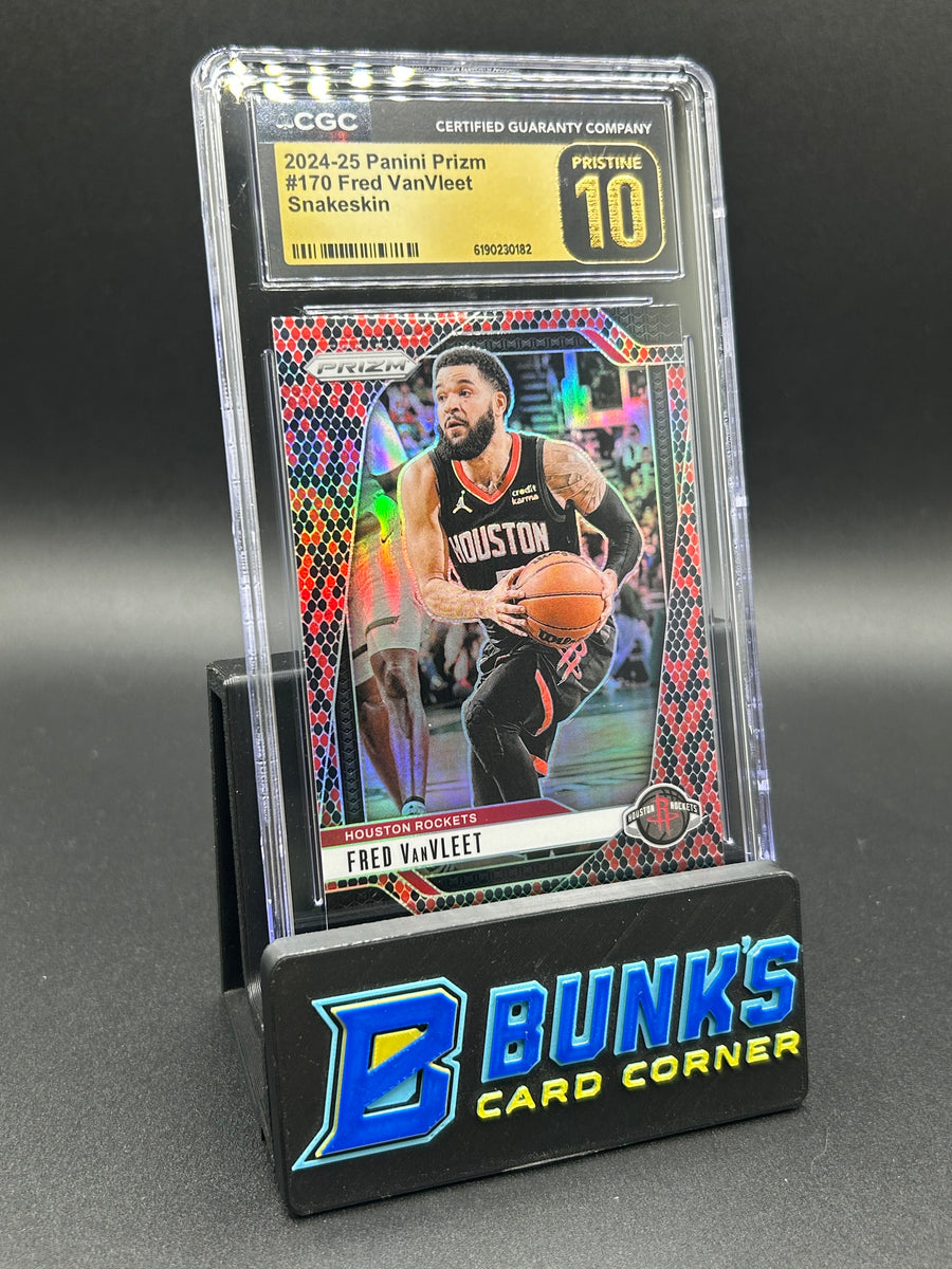 2024-25 Fred VanVleet Panini Prizm Snakeskin SP CGC Pristine 10