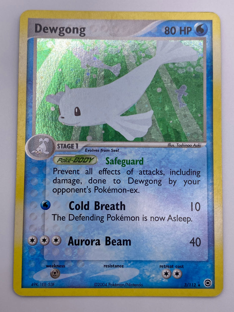 Dewgong Holo FireRed & LeafGrean LP