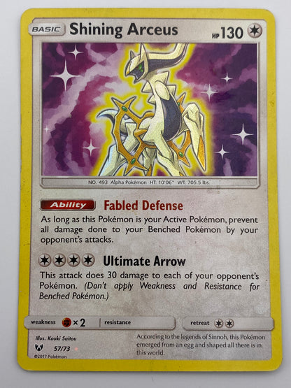 Shining Arceus Shining Legends LP