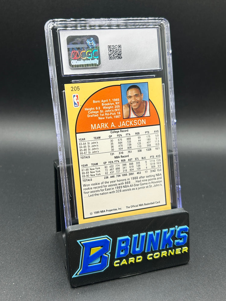 1990-91 Mark Johnson Hoops CGC 8