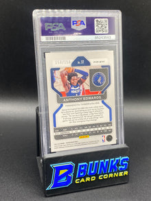 2021 Anthony Edwards Blue Fast Break PSA 9