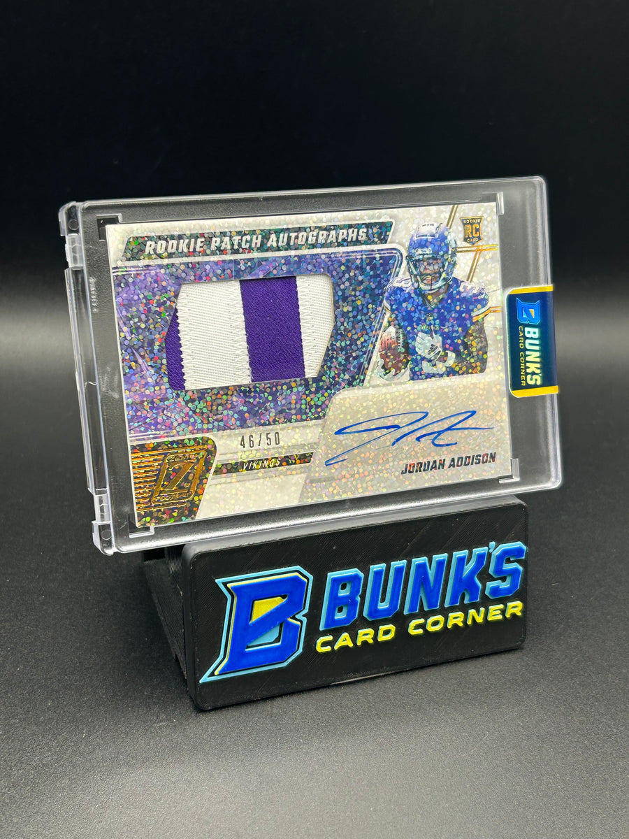 2023 Jordan Addison Panini Zenith Patch 46/50 Auto Rc