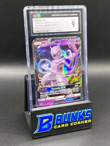 Mewtwo Gx Shining Legends CGC 9