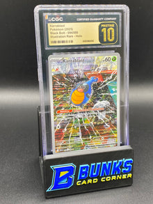 Karrablast Illustration Rare Black Bolt CGC PRISTINE 10 POP 5