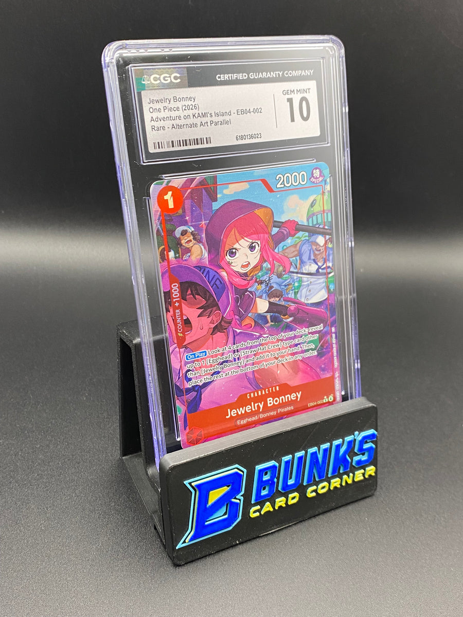 Jewelry Bonney Rare Parallel EB04-002 CGC 10