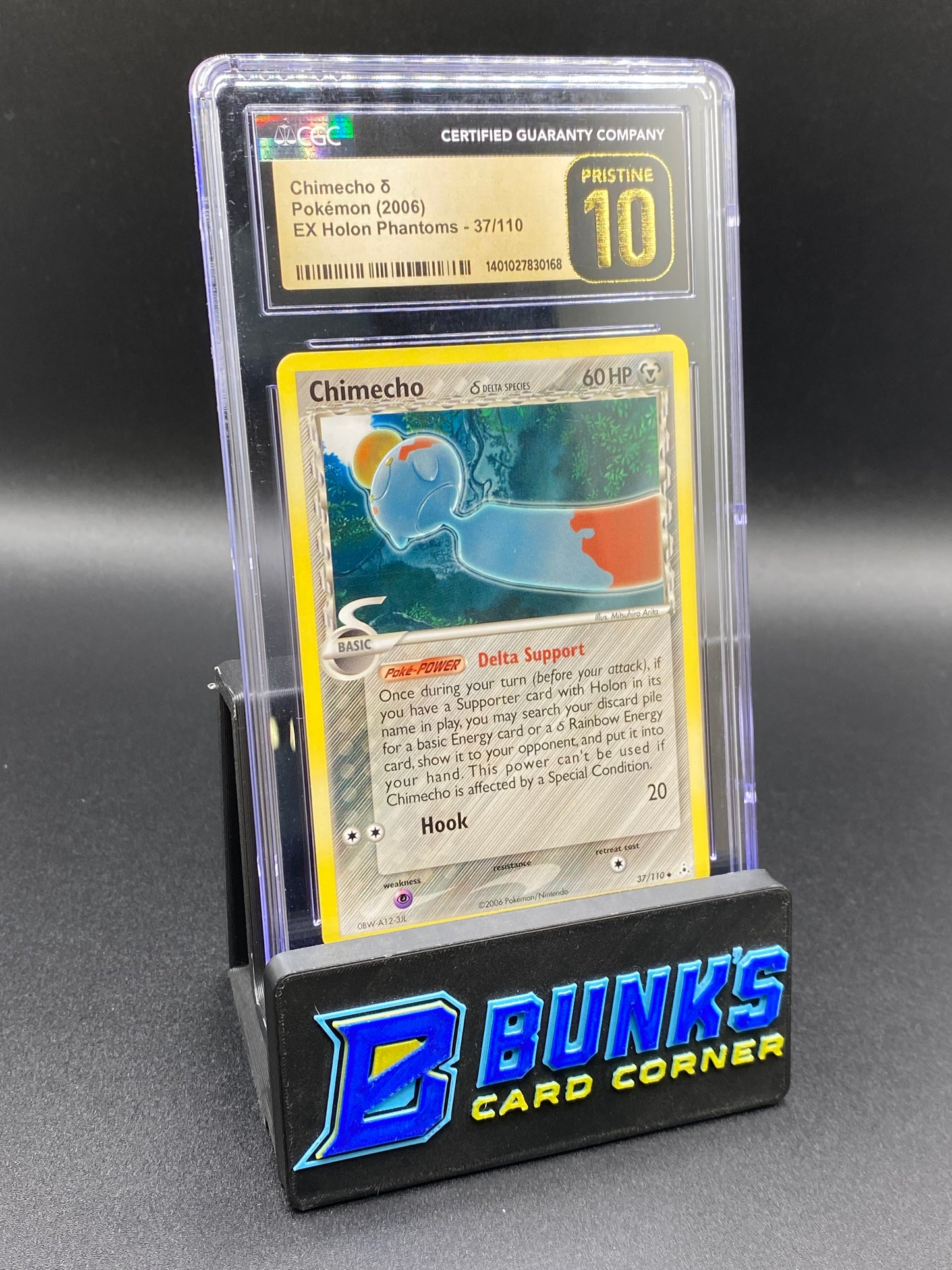 Chimecho Delta Species Ex Holon Phantoms CGC PRISTINE 10