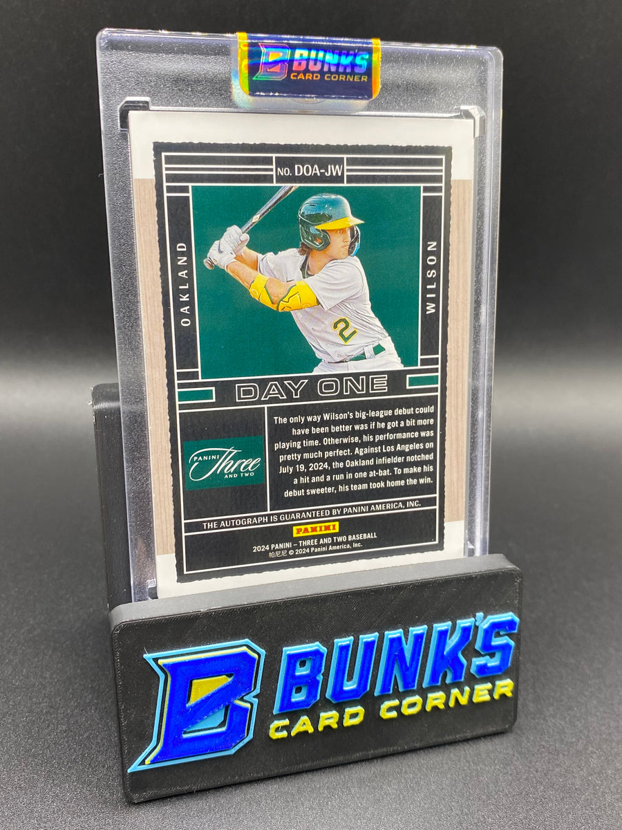 2024 Jacob Wilson Auto 18/32 Three & Two Day One Rc